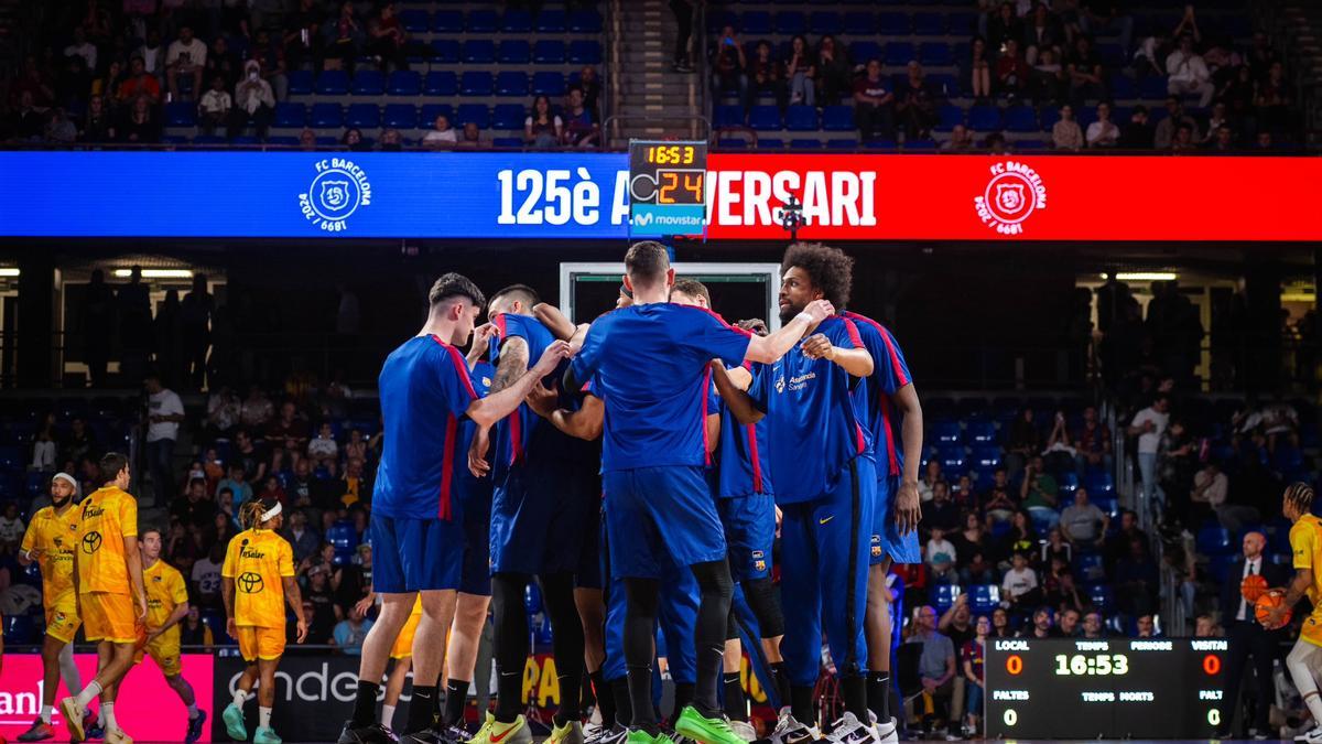 El Barça, próximo rival del Unicaja en la Liga Endesa.