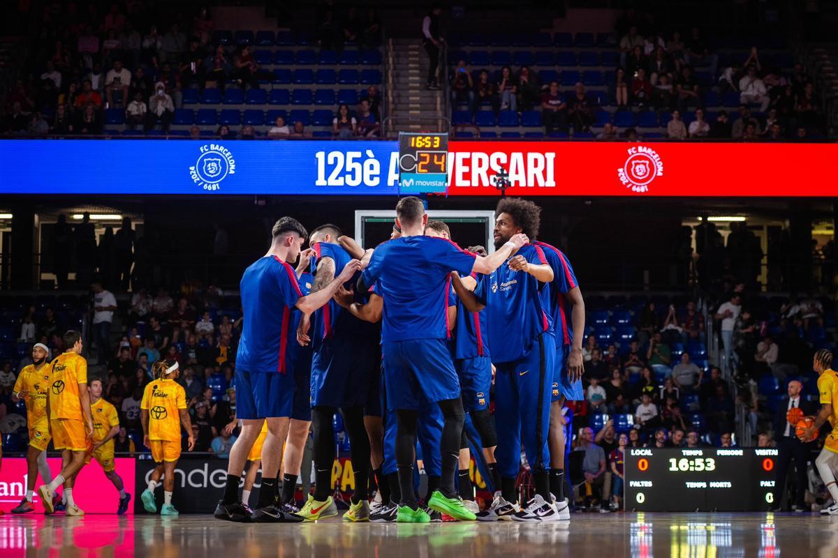 El Barça, próximo rival del Unicaja en la Liga Endesa.
