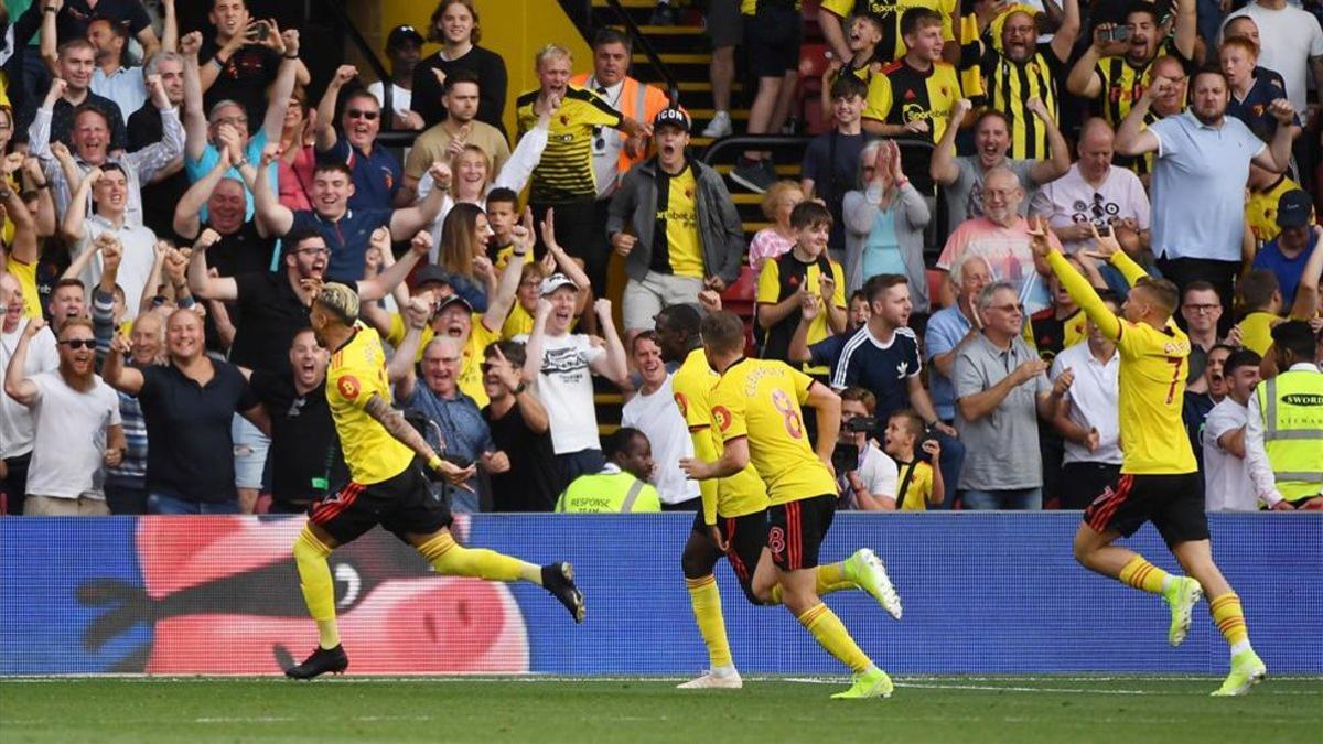 El Watford levanta un 0-2 adverso y empata 2-2 frente al Arsenal