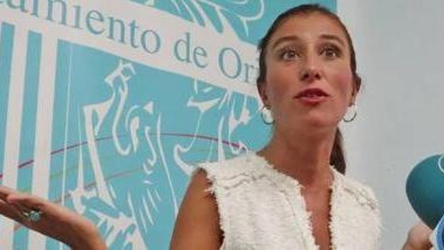 La exalcaldesa de Orihuela Mónica Lorente.