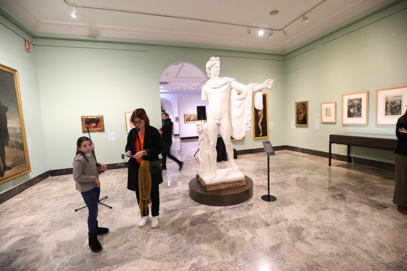 Inauguración de la nueva sala del Museo de Zaragoza dedicada a la Ilustración