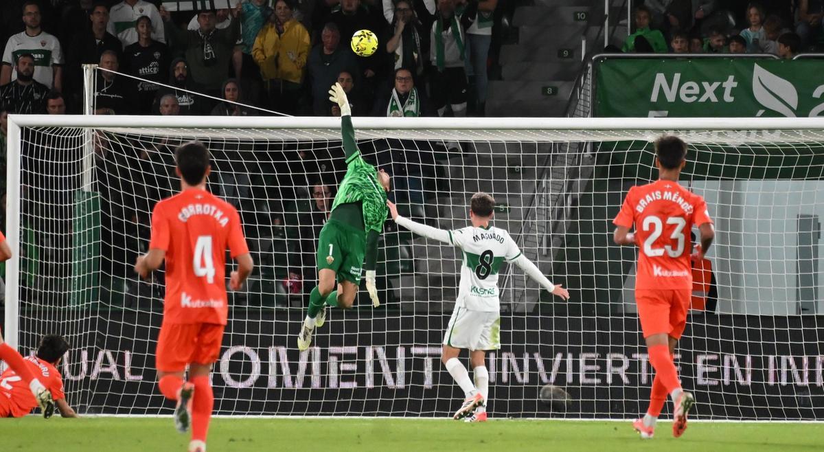 Empate del Elche CF frente a la Real Sociedad en la Jornada 12 de La Liga (1-1)