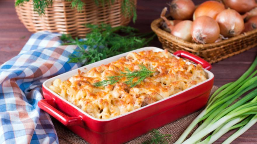 Macarrones al gratín