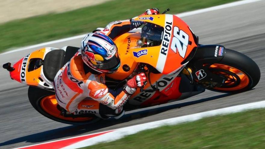 Márquez y Pedrosa imponen el ritmo en Misano