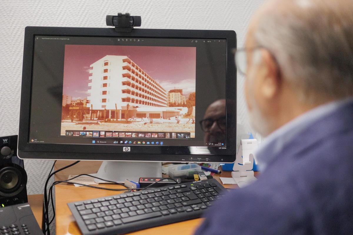 50 años del hotel Poseidón de Benidorm: el antes y el ahora 50 años del hotel Poseidón de Benidorm: el antes y el ahora