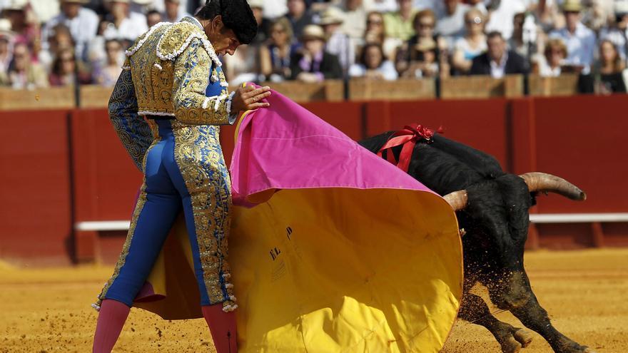 Una corrida de toros.