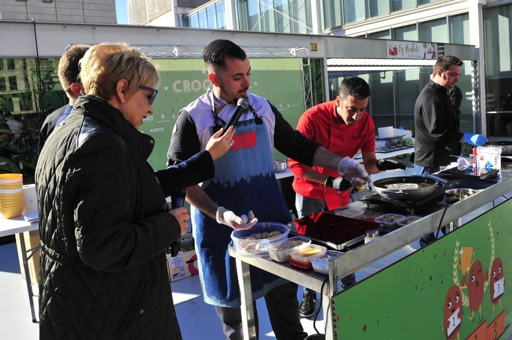 Final del primer concurso de croquetas de Elche