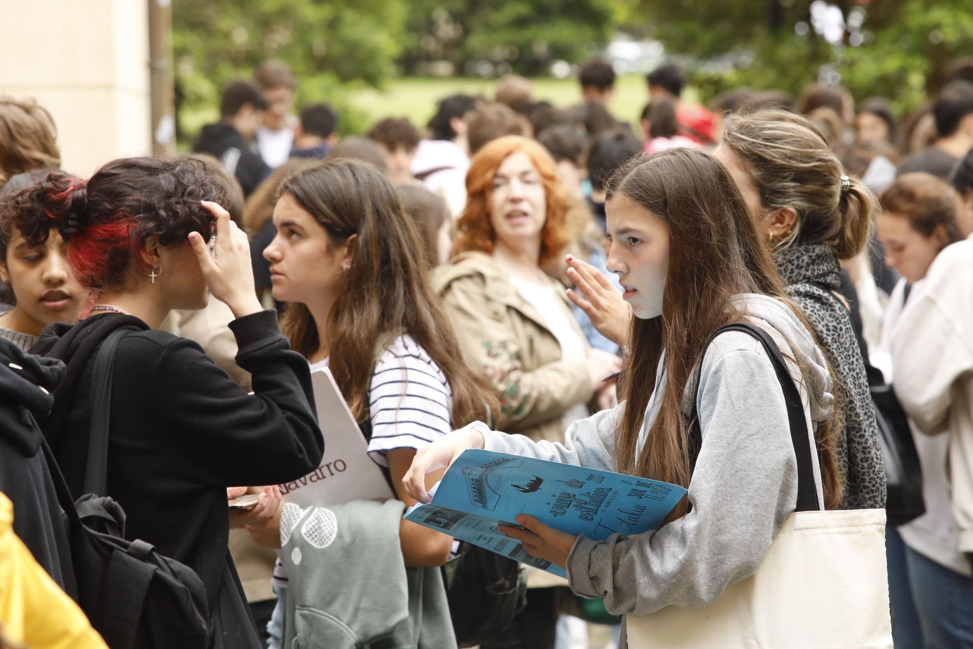 Primera jornada de la EBAU en la Escuela Politécnica de Ingeniería de Gijón