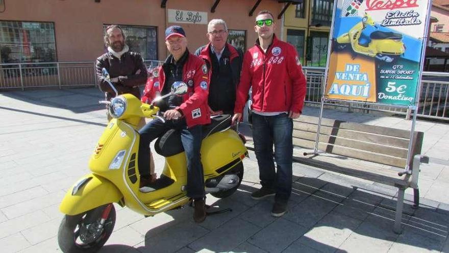 El Club Vespa Llanes sortea una moto