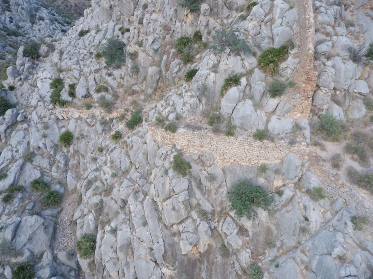 Fin de la primera fase de las obras del Castell de Borriol