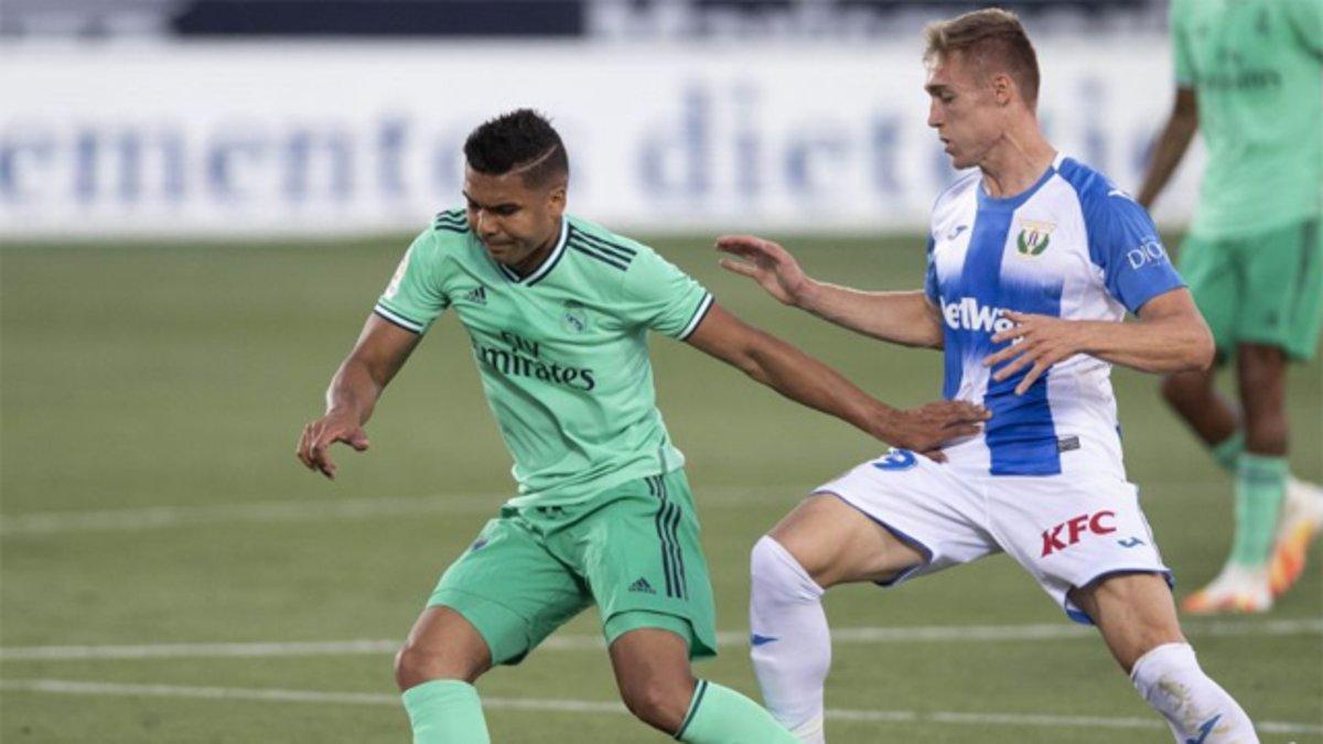 El Leganés empató justo antes del descanso