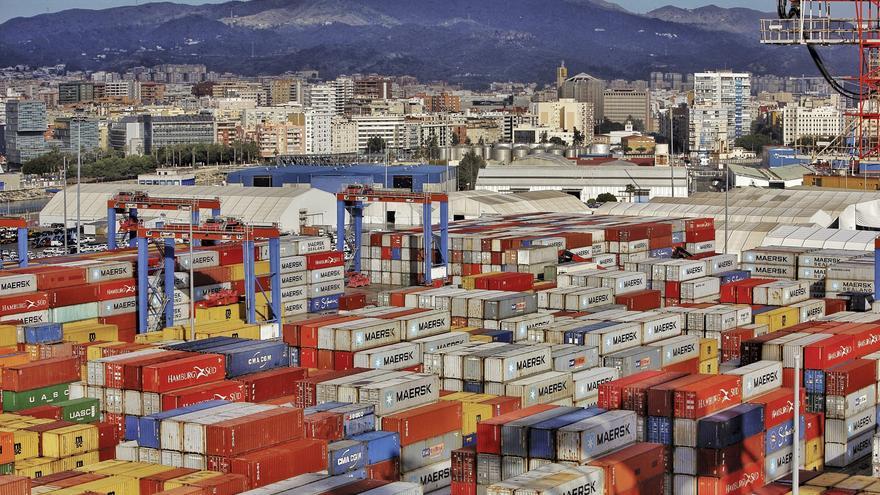 El Puerto de Málaga duplica su tráfico de contenedores: 735.095 toneladas en el primer trimestre