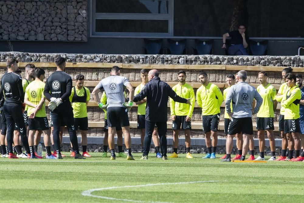 Entrenamiento de la UD Las Palmas