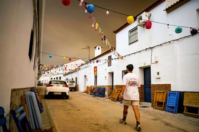 FOTOGALERÍA | El incendio forestal de Niebla, en Huelva, en imágenes