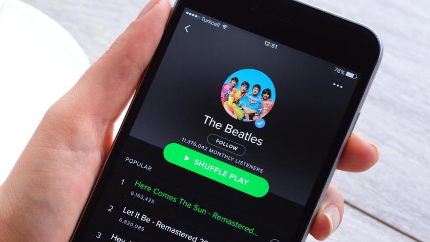 La app de Spotify ampliará sus servicios gratuitos.