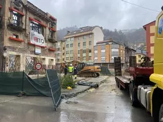 Las obras centro de salud de Sotrondio se retoman tras nueve meses de parálisis