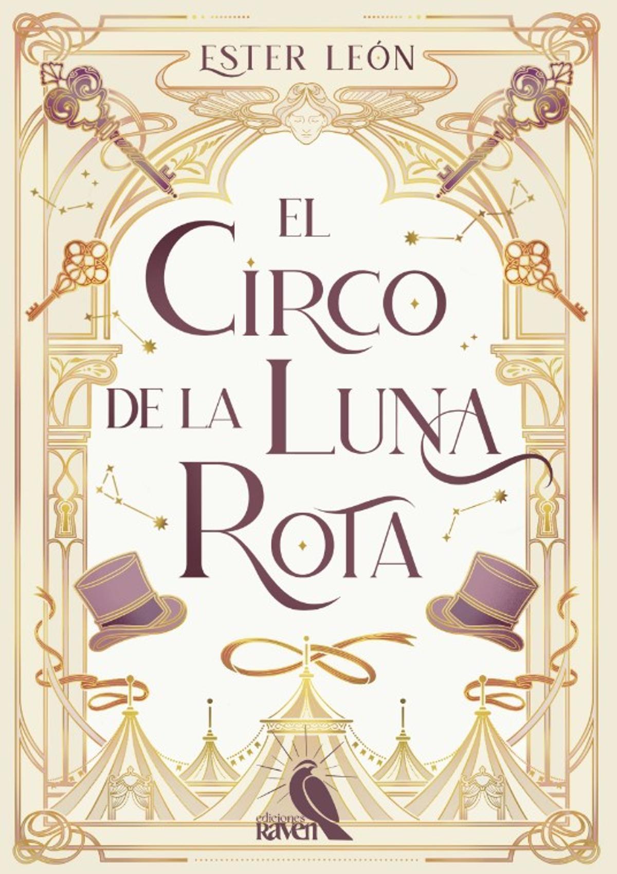 Portada del libro "El circo de la luna rota" de Ester León