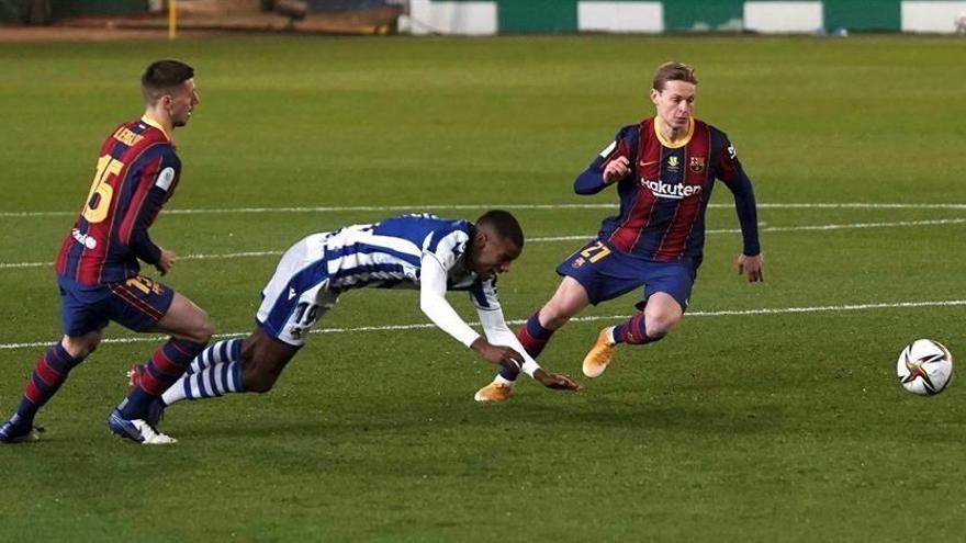 Los penaltis llevan al Barça a la final de la Supercopa