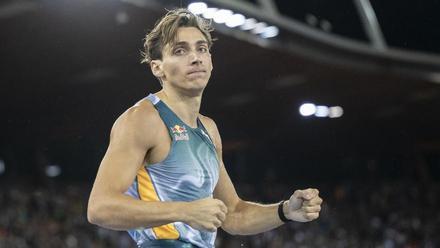 Duplantis, una de las estrellas que participa en las finales de la Diamond League