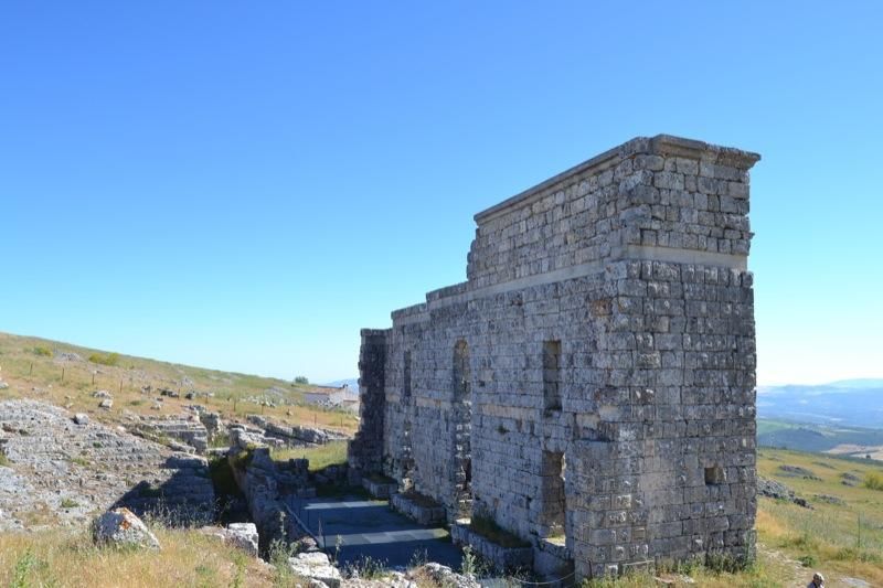 Acinipo a vista de dron