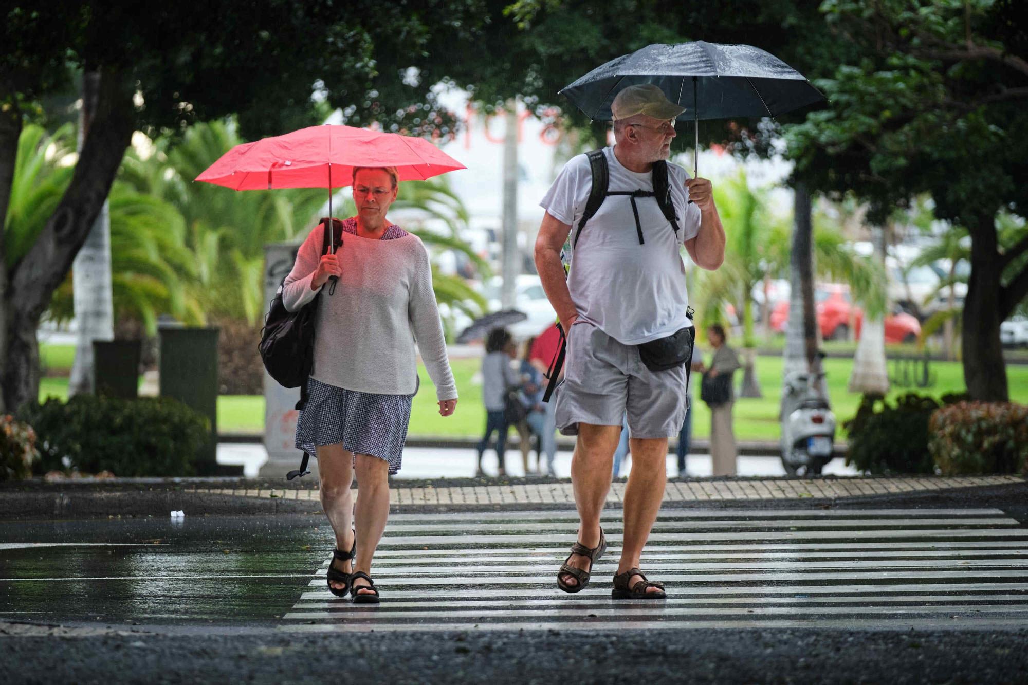 Lluvias en Tenerife