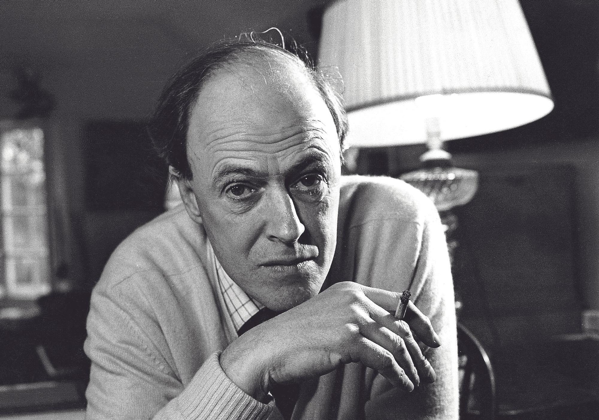 El escritor Roald Dahl