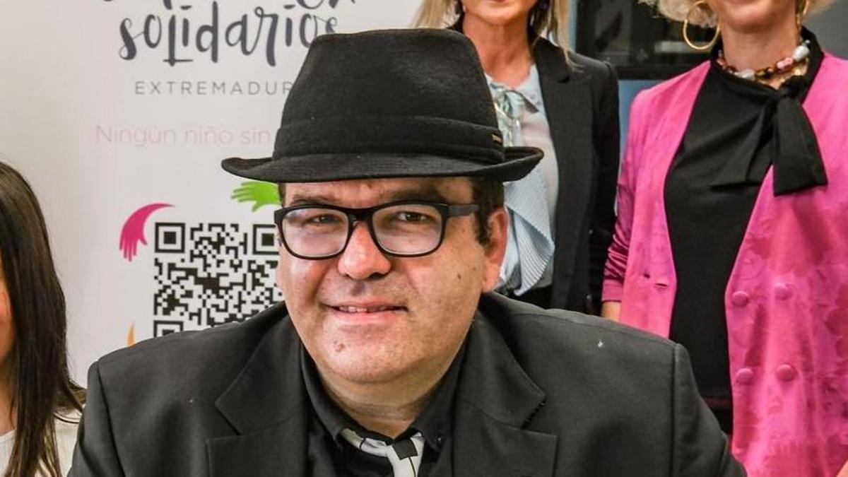 El músico montijano, Pedro Monti, en una imagen de archivo.