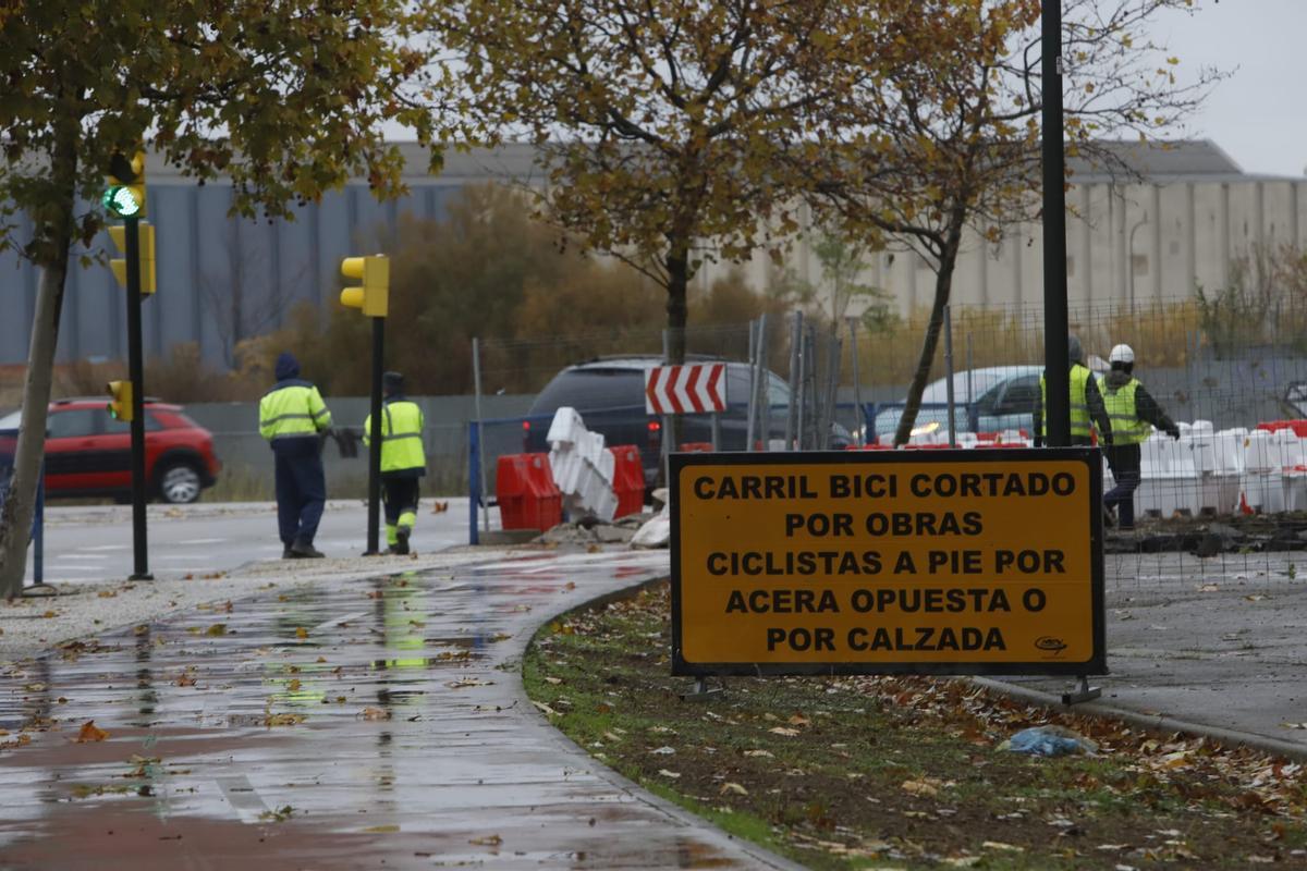 FOTOGALERÍA | Comienza la reforma de la Avenida Cataluña de Zaragoza