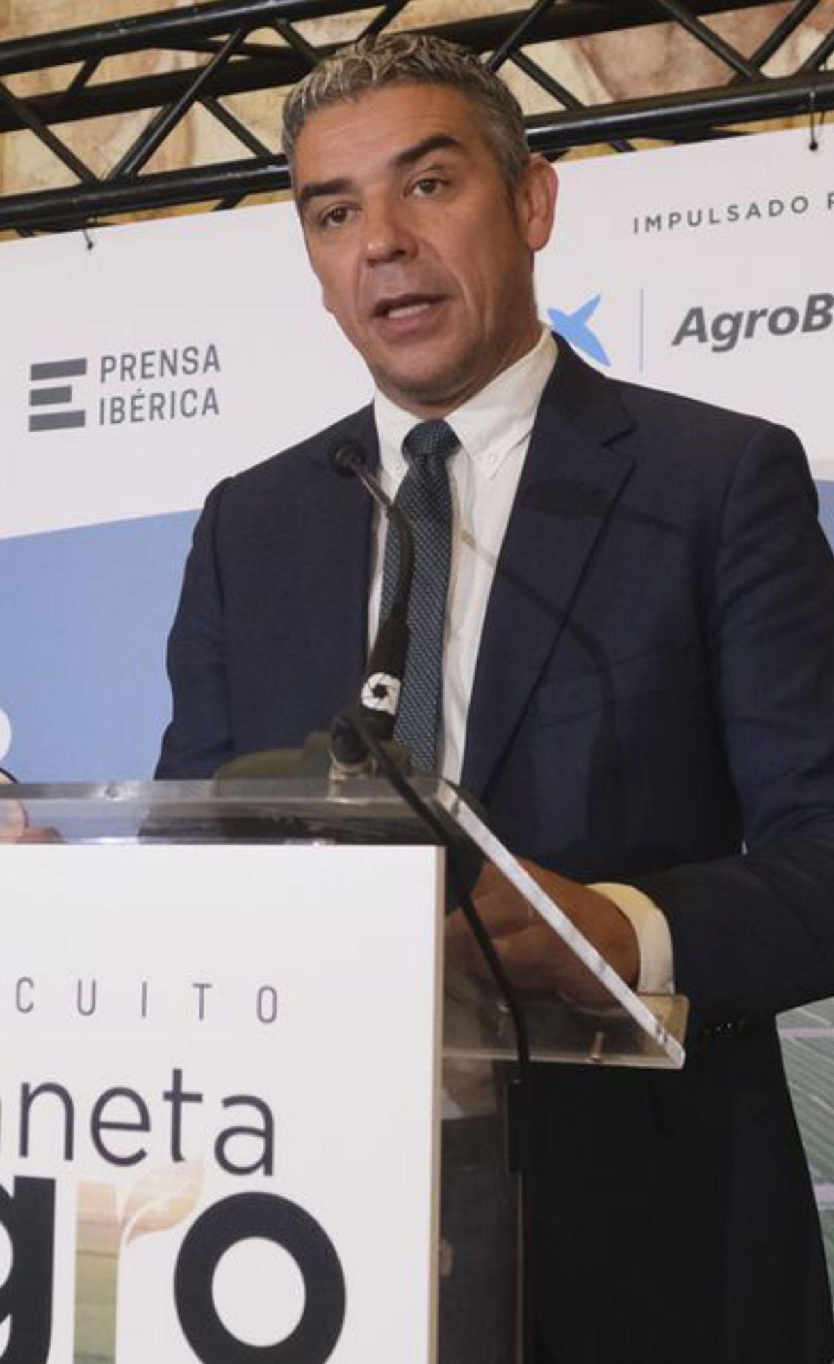 Manuel Afonso Salazar, durante la apertura del foro. |  | JOSÉ CARLOS GUERRA