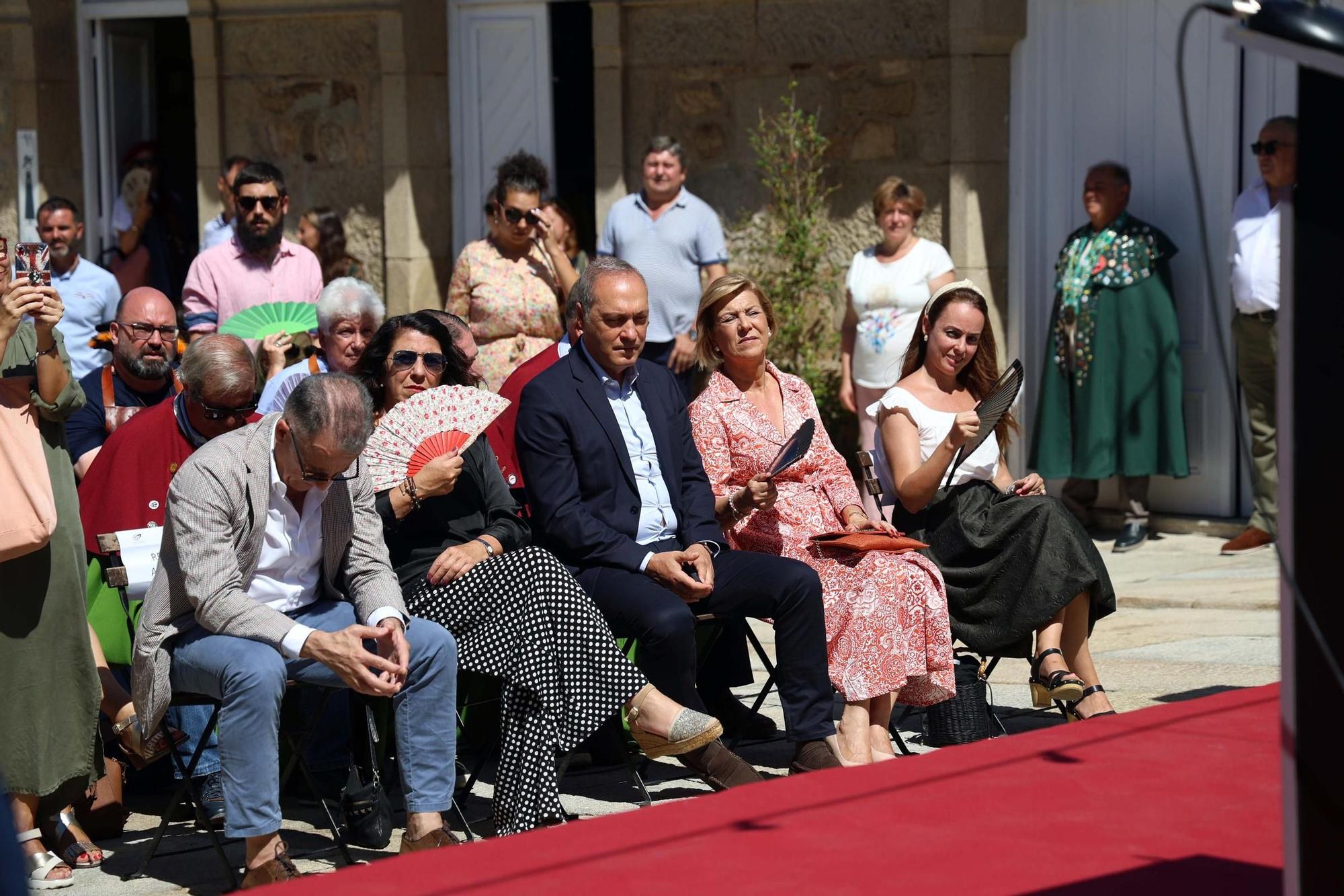 Un momento del XVII Capítulo da Orde da Ameixa de Carril.