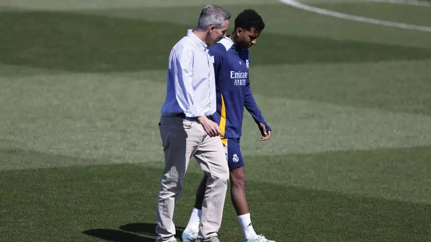 El ataque de celos de Rodrygo roba el foco al adiós de Ancelotti