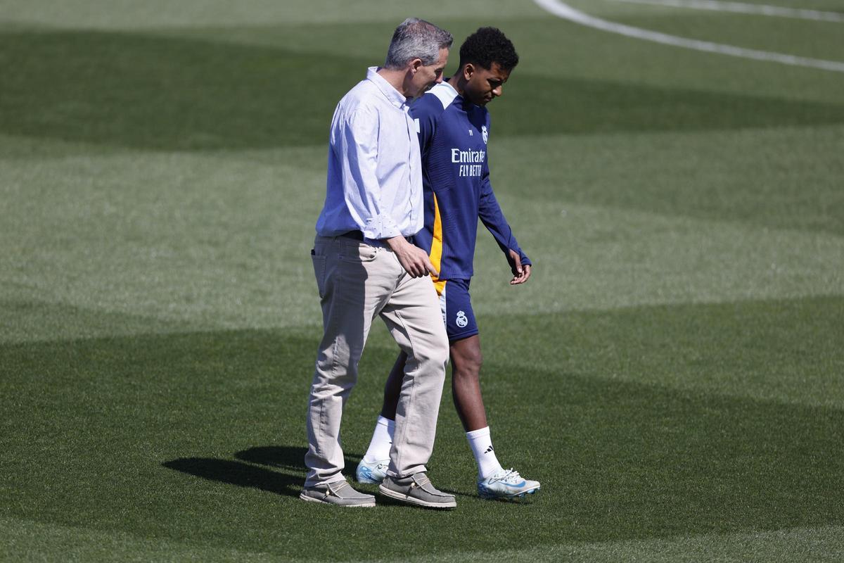 Ancelotti: “A Rodrygo todo el mundo le tiene un cariño especial”