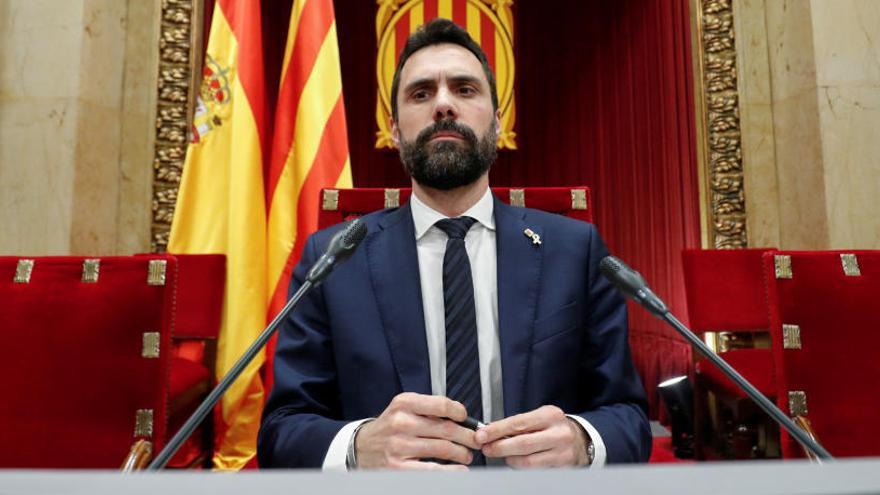 El presidente del Parlament, Roger Torrent.