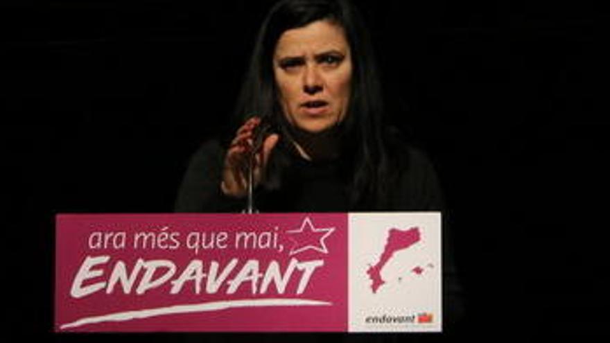 L&#039;exdiputada de la CUP Isabel Vallet.