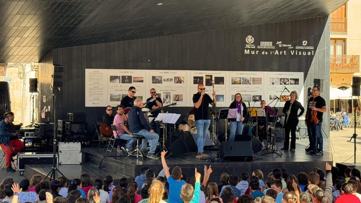 Les imatges del concert didàctic per a escolars en Vila-real