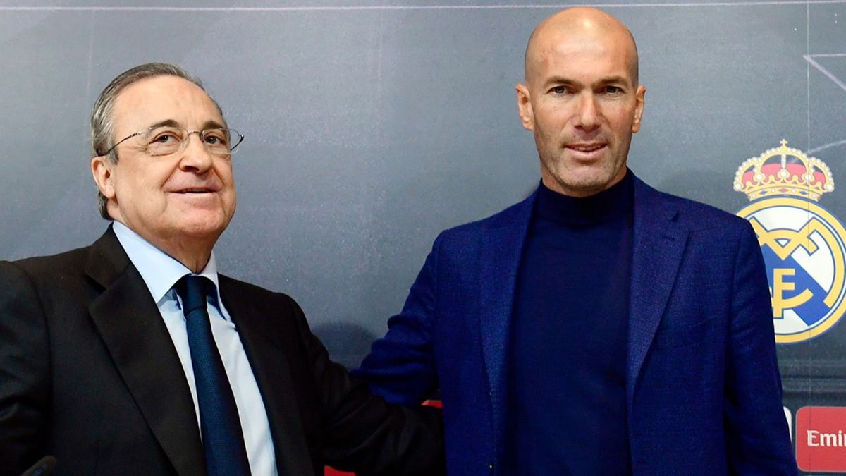 Zidane sigue siendo hombre de confianza de Florentino Pérez