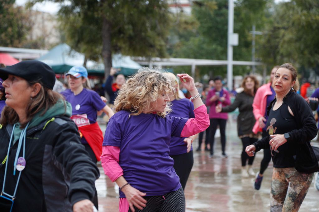 Carrera de la Mujer Murcia 2022: las participantes posan en el photocall