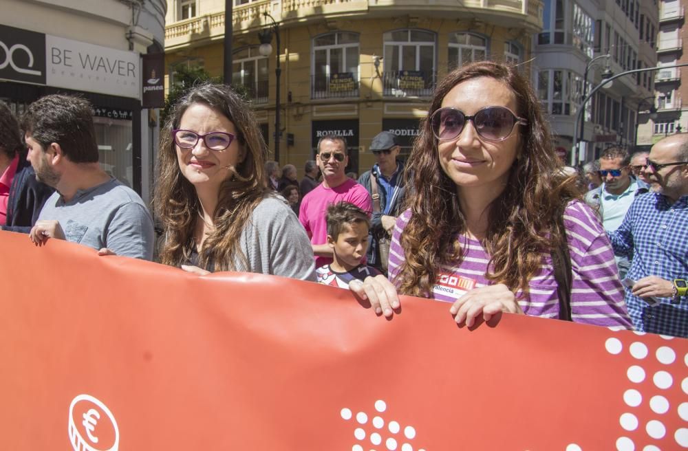 Manifestación del Día del Trabajo en València