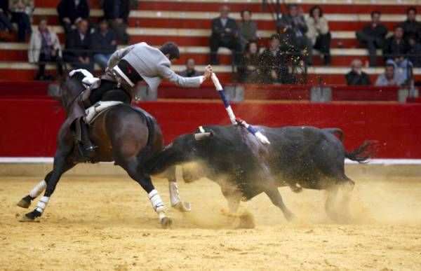 Vaquillas y rejones en la Feria San Jorge