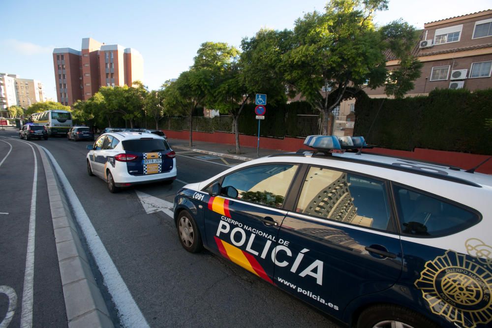 Al menos cuatro detenidos en una pelea entre aficionados del Hércules y del Castellón.