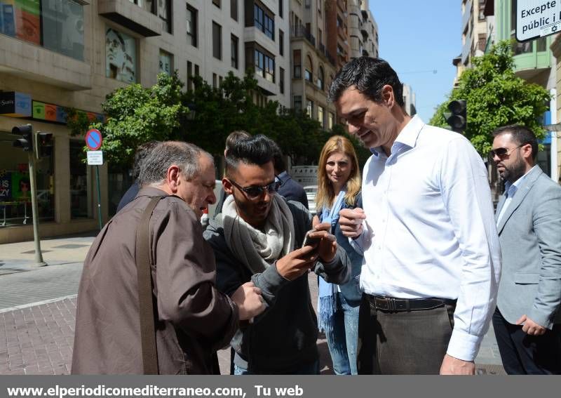 GALERÍA DE FOTOS -- Baño de masas de Pedro Sánchez en Castellón