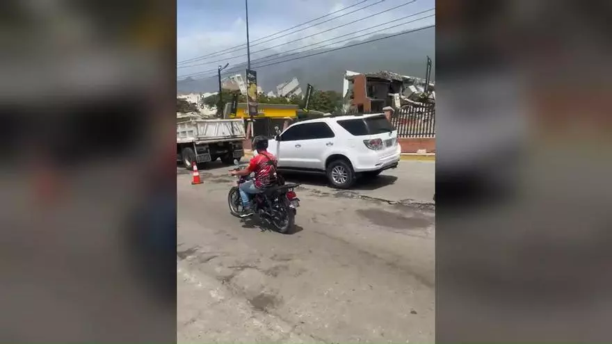 Imágenes de la destrucción del terremoto en Venezuela