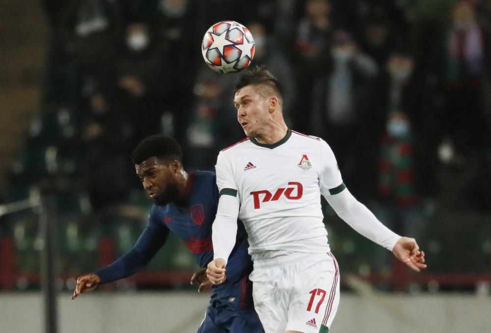 Champions League: Lokomotiv Moscú - Atlético