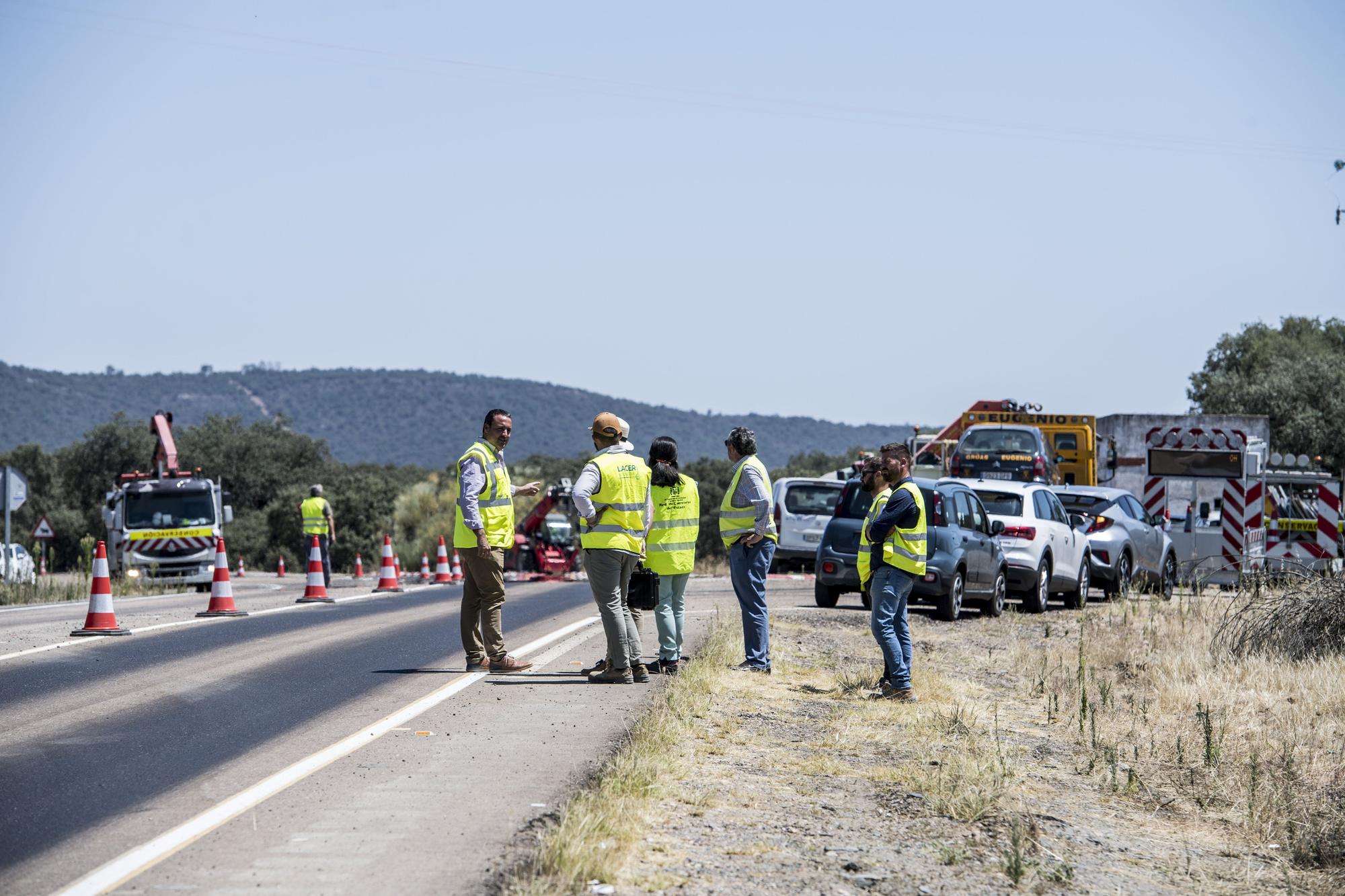 El nuevo puente de la N-523 entre Cáceres y Badajoz ya está abierto al tráfico