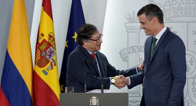 El presidente de Colombia, Gustavo Petro, en el segundo día de su visita de Estado a España.