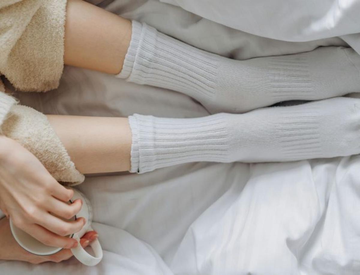 ¿Y esos calcetines?