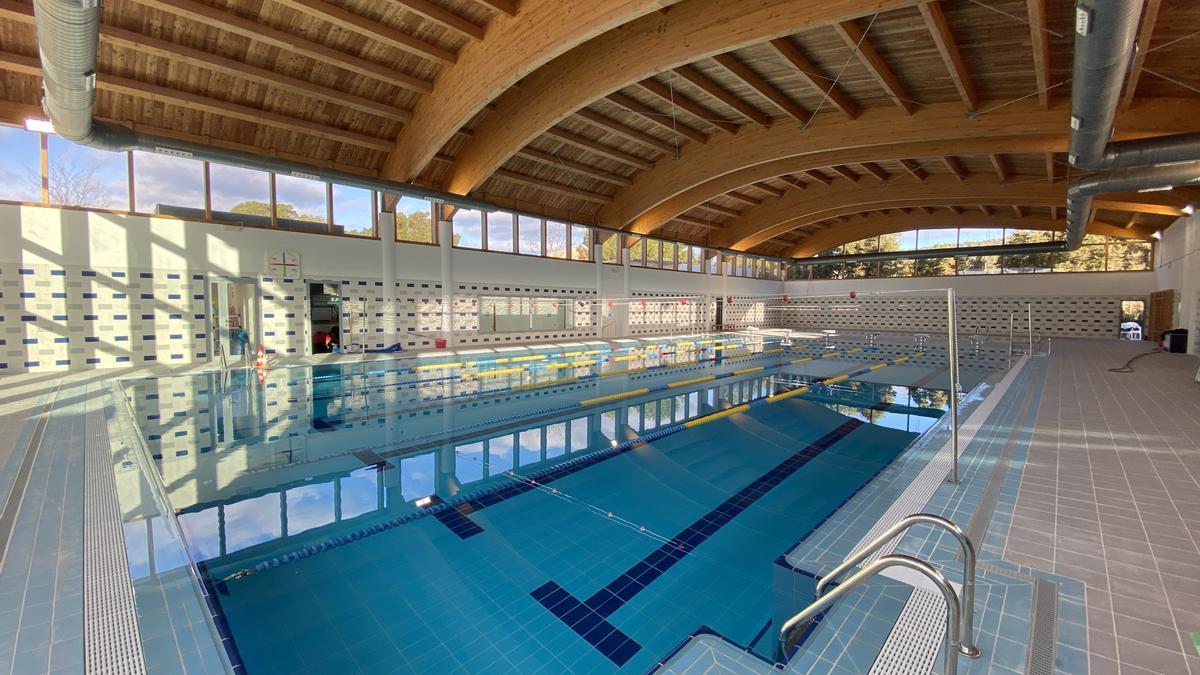 Imagen de la piscina municipal de Sant Josep.