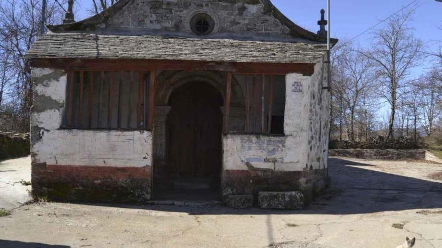 Ermita del Bendito Cristo de Lobeznos, asaltada el sábado.