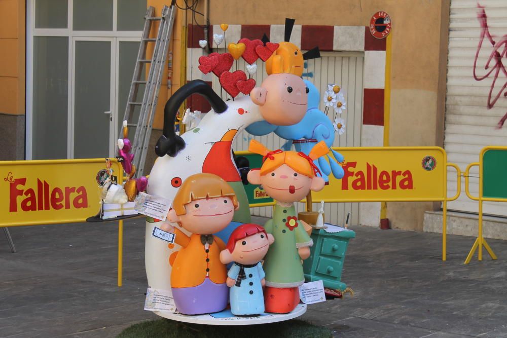 Y la falla infantil, firmada por Sergio Lis y Celso Sierra, tuvo el quinto premio de falla y el segundo de ingenio...