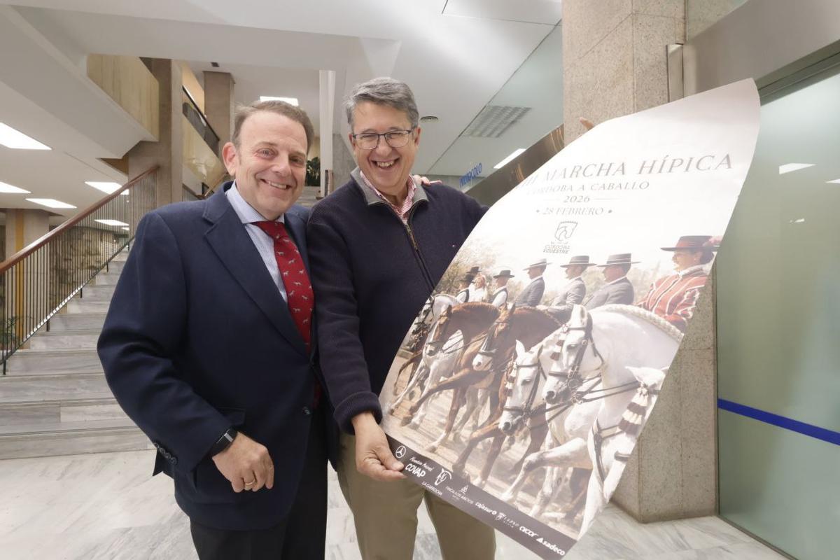 Urbano y Blanco en la presentación de la nueva edición.